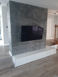 salon z telewizorem